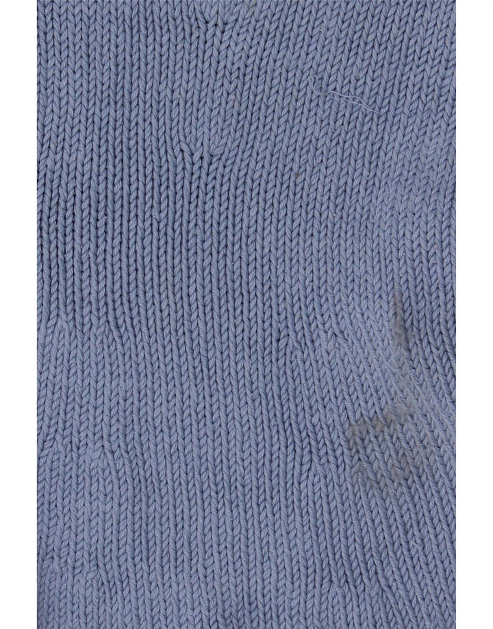 Pulover cardigan Boden pentru femei UK 14 Medium Blue Silk