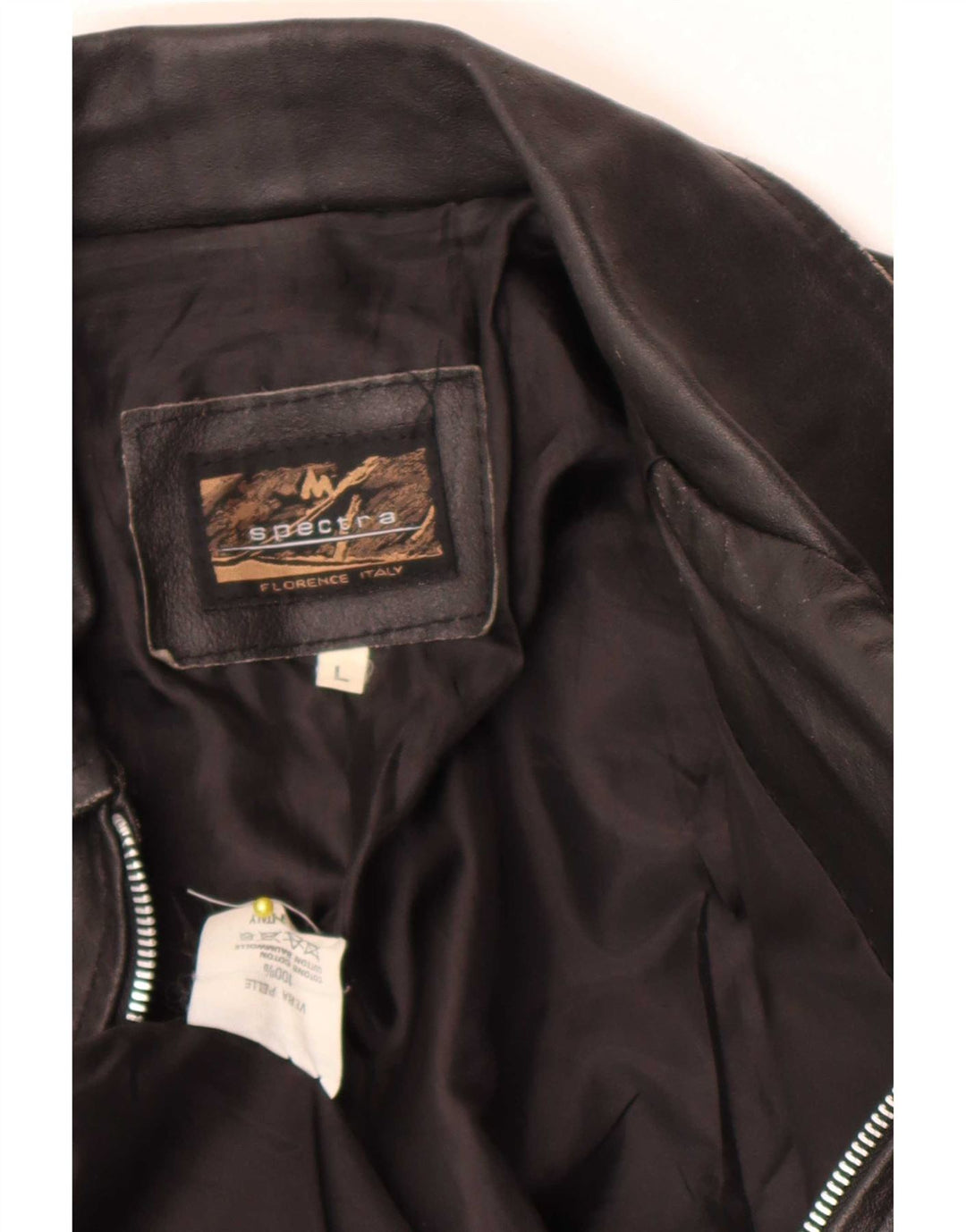 Geacă de piele Spectra pentru femei UK 16 Large Black