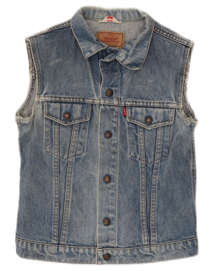 Gilet Levi's Denim pentru baieti 15-16 ani albastru