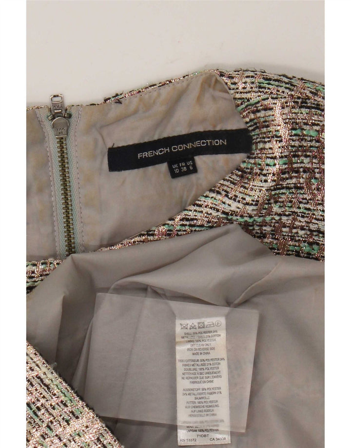 Rochie teacă fără mâneci pentru femei French Connection UK 10 Mic Multicolor
