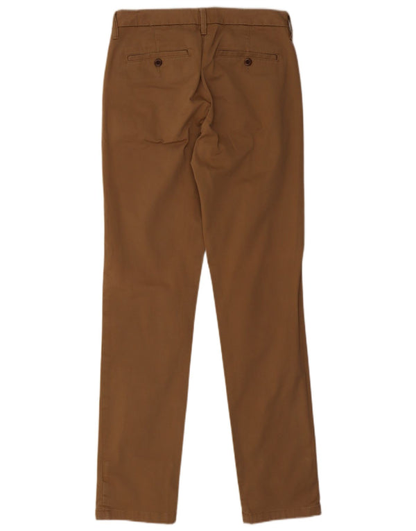 Pantaloni chino subțiri pentru femei Gant UK 12 Medium W28 L31 Bej Bumbac