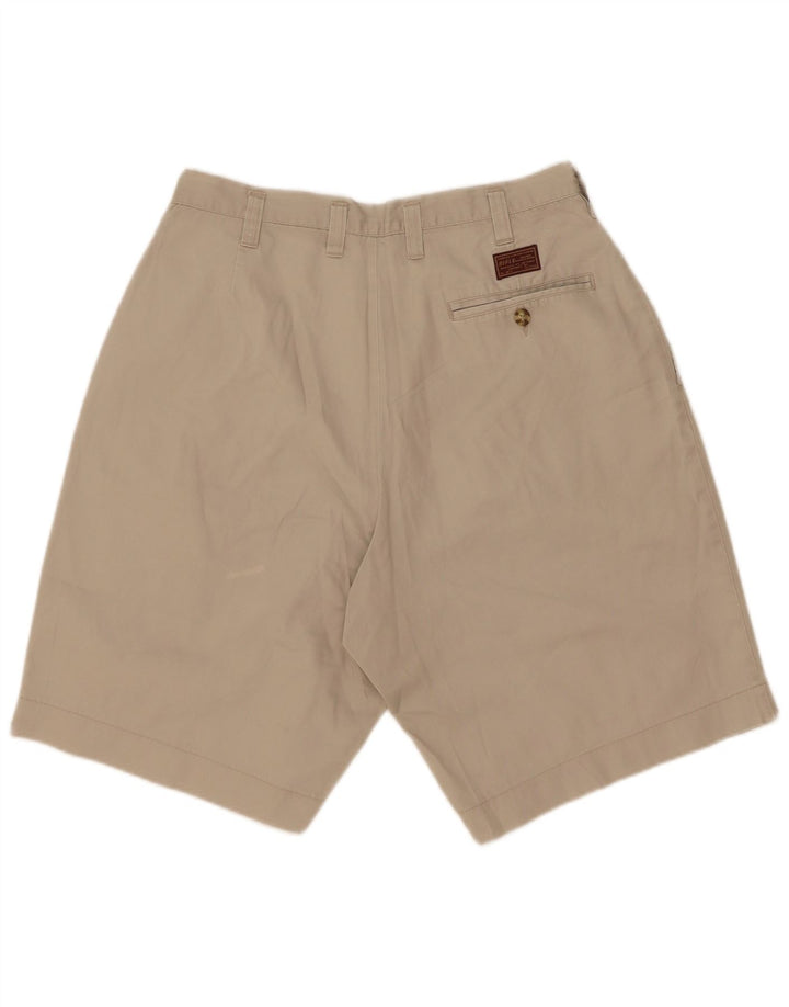 Pantaloni scurți chino pegged pentru bărbați Rifle W33, bumbac mediu bej
