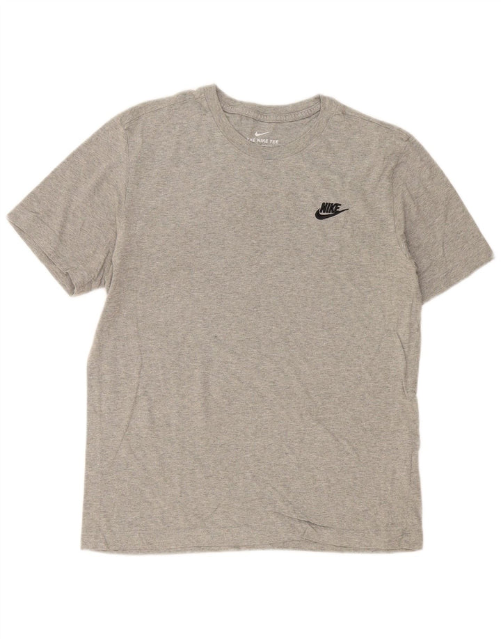 Tricou pentru bărbați Nike The Tee Top, bumbac, gri mediu