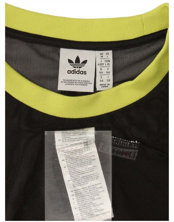 Tricou pentru femei Adidas UK 18 XL Poliester negru