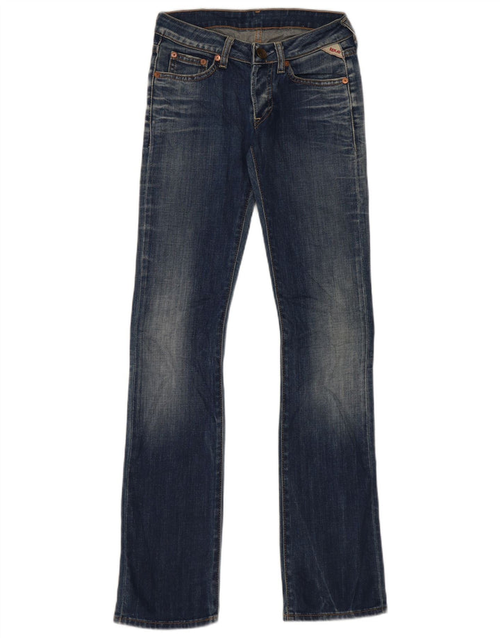 Replay blugi slim bootcut pentru femei W25 L32 bumbac albastru
