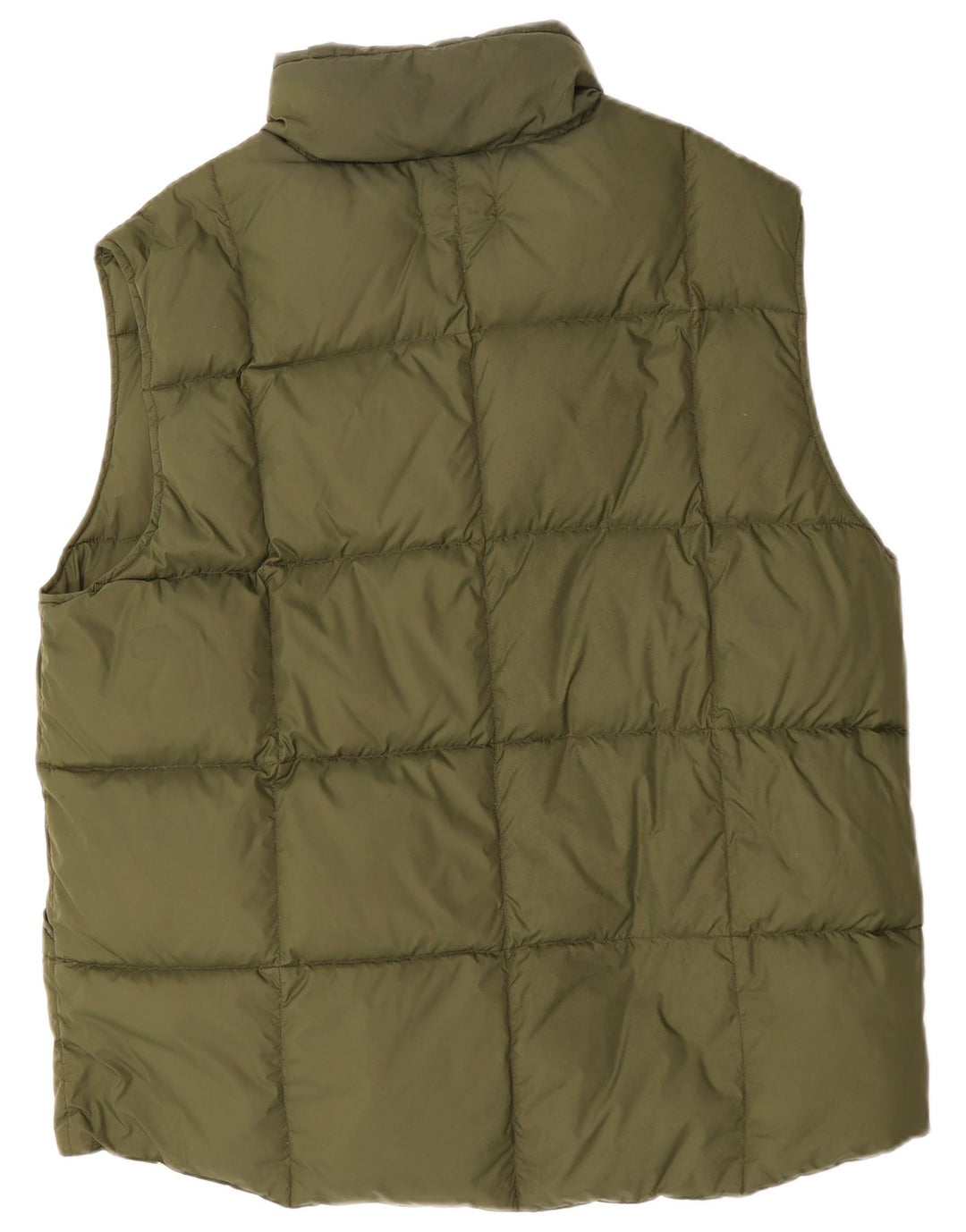 LANDS END Gilet căptușit pentru bărbați UK 40 Large Green