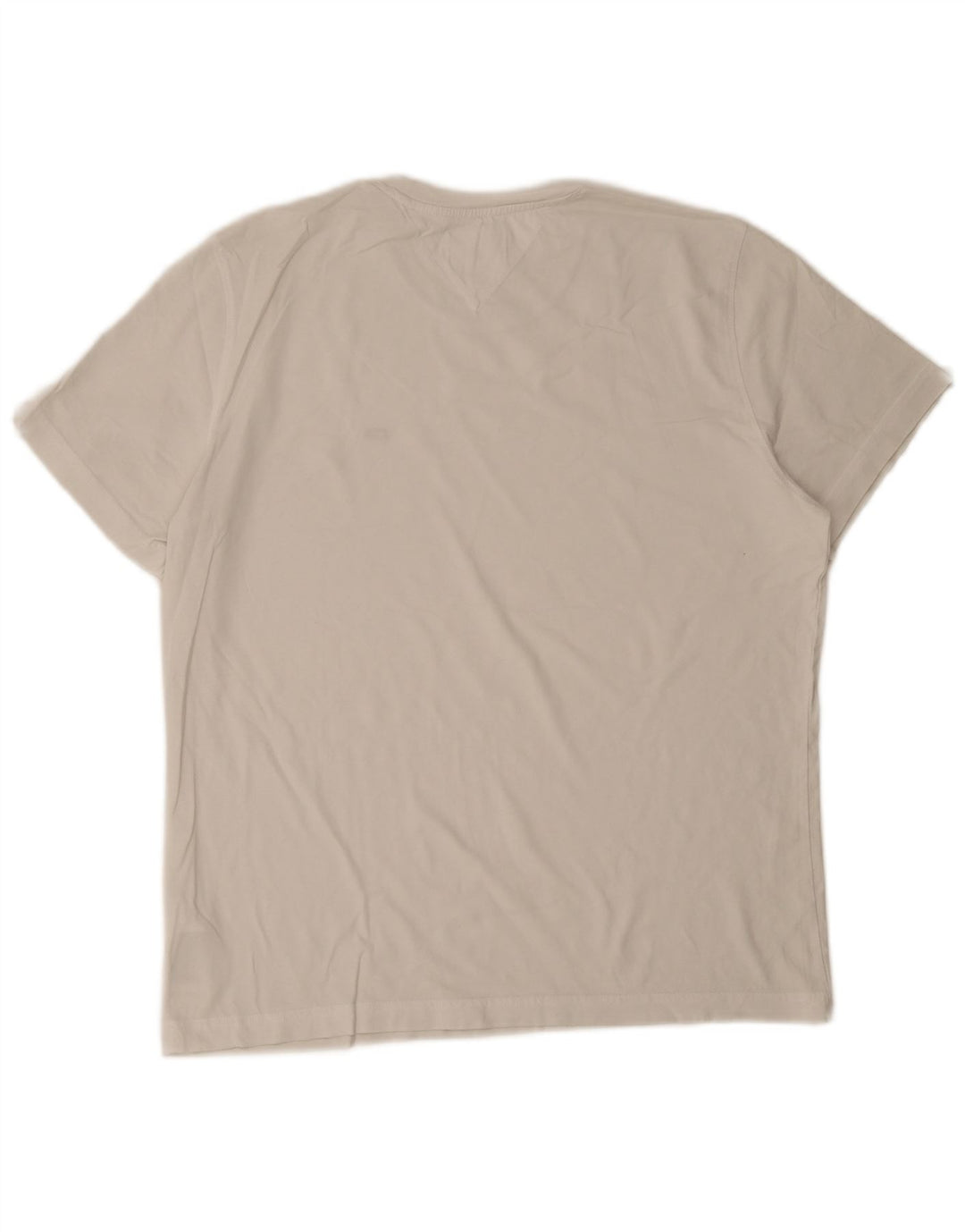 TOMMY HILFIGER Tricou pentru bărbați Top mare din bumbac alb