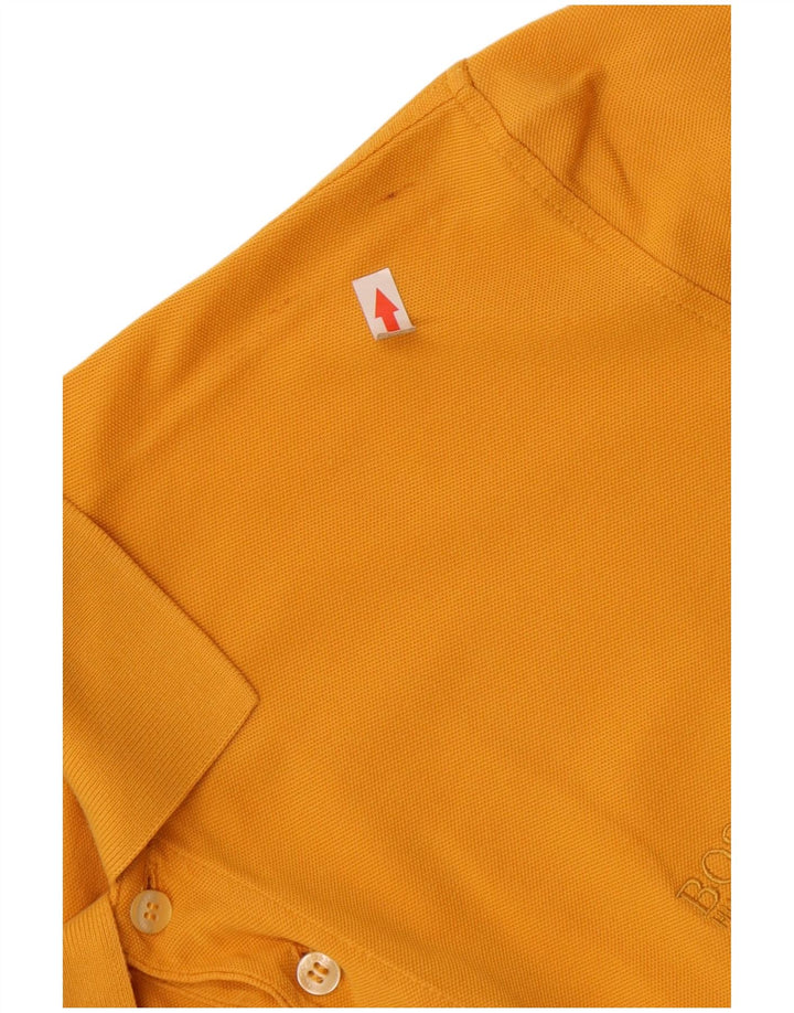 Tricou polo pentru bărbați Hugo Boss XL Galben