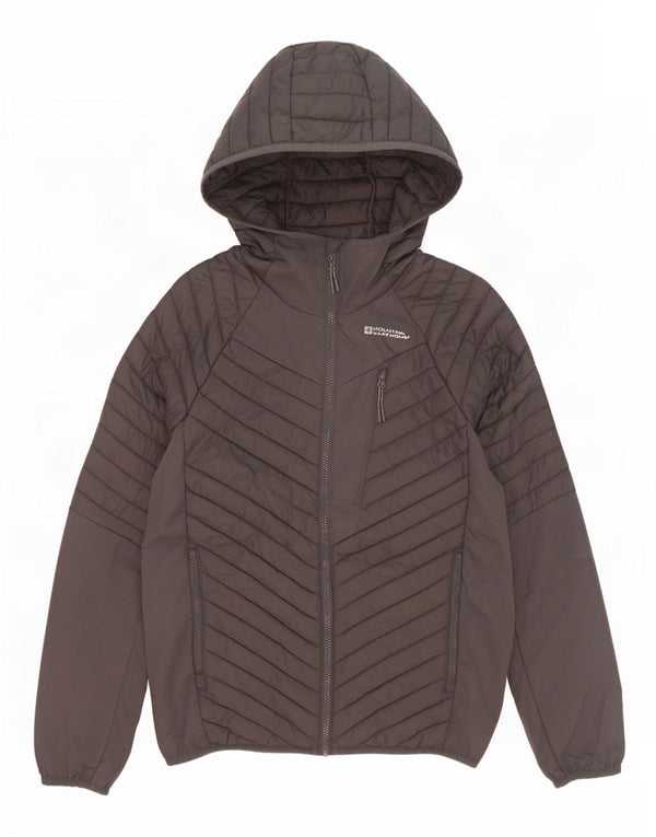 Jachetă căptușită cu glugă pentru bărbați Mountain Warehouse UK 34 XS poliester gri