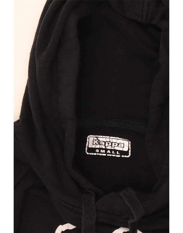 Pulover Kappa pentru bărbați cu capota, negru, mic