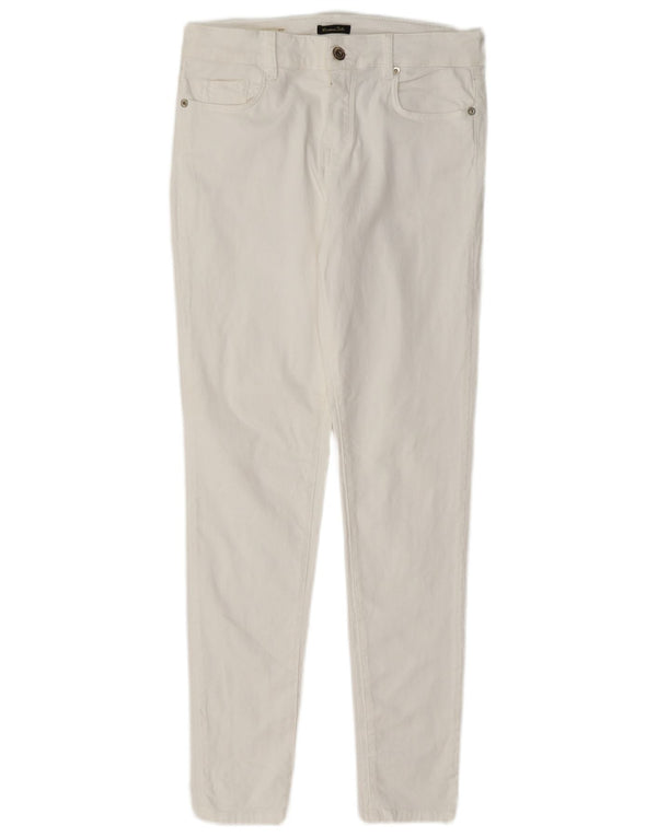 Massimo Dutti Pantaloni Skinny Casual Femei EU 40 Medium W30 L29 Alb