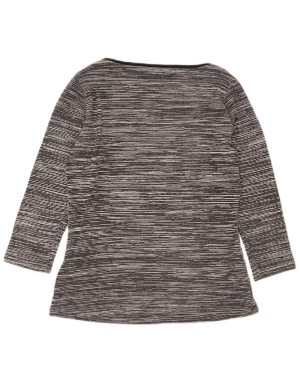 Marks & Spencer Top pentru femei cu mâneci 3/4 UK 8 mic, gri, viscoză