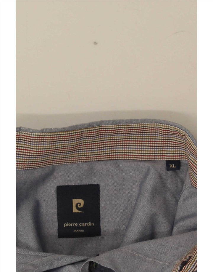 Cămașă cu mânecă scurtă pentru bărbați Pierre Cardin XL Albastru