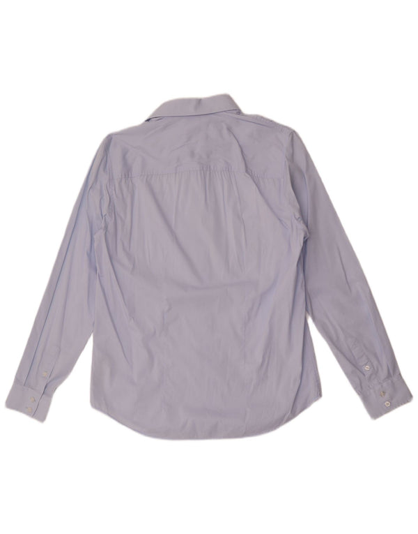 Cămașă pentru bărbați Guess Slim Fit UK 34 Small Blue Bumbac