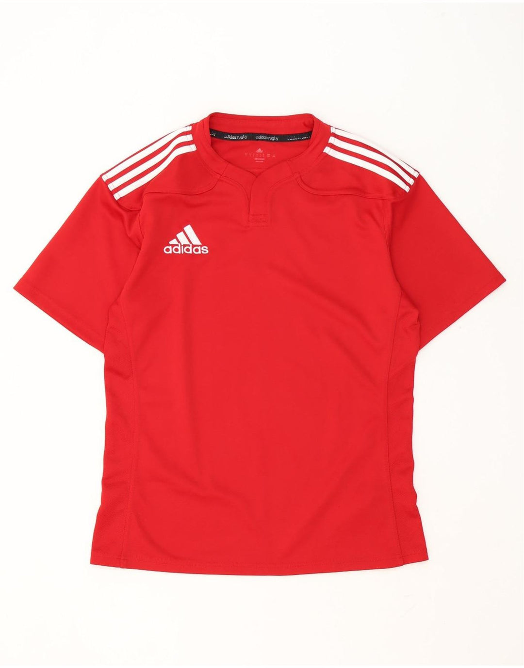 Tricou Adidas Climacool pentru bărbați Top mare poliester roșu