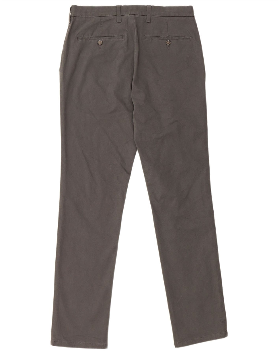 Pantaloni chino slim pentru bărbați Marks & Spencer L30 L31 bumbac gri