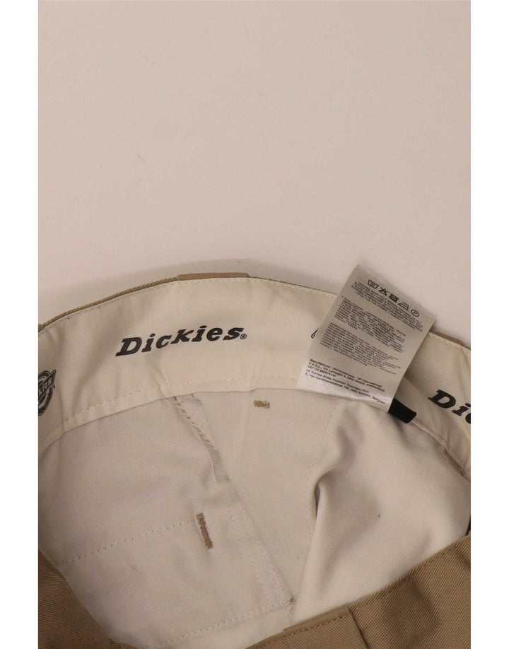 Pantaloni chino drepti pentru femei Dickies L26 L27 poliester bej