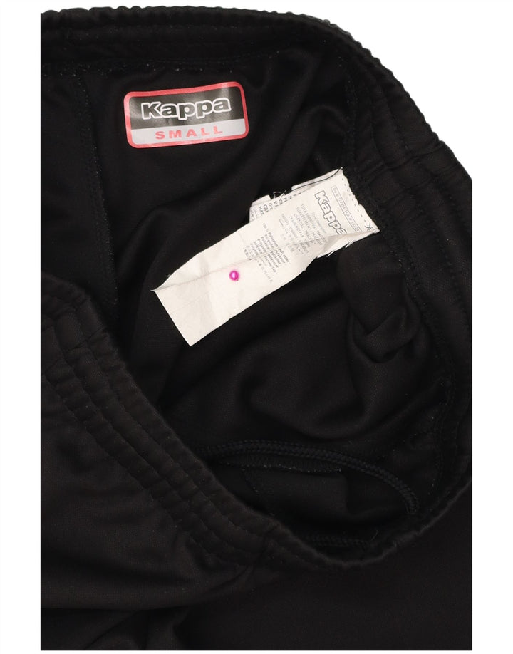 Pantaloni de trening pentru bărbați Kappa, poliester negru mic