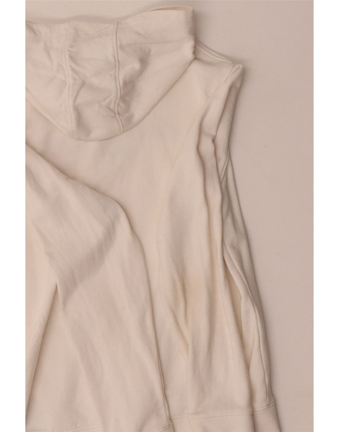 TOMMY HILFIGER Pulover cu capota cu grafic pentru fete 11-12 ani, bumbac alb