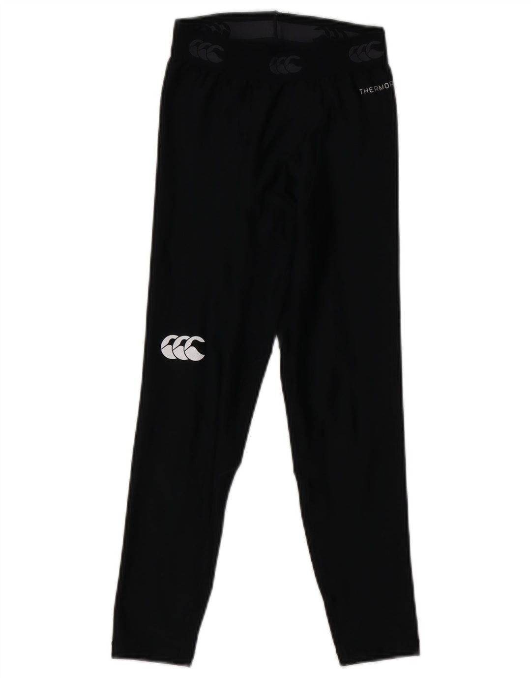 Leggings cu grafic pentru fete Canterbury 7-8 ani poliester negru mic
