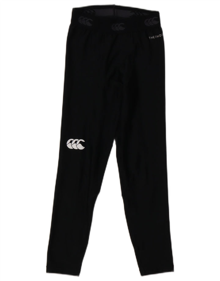 Leggings cu grafic pentru fete Canterbury 7-8 ani poliester negru mic