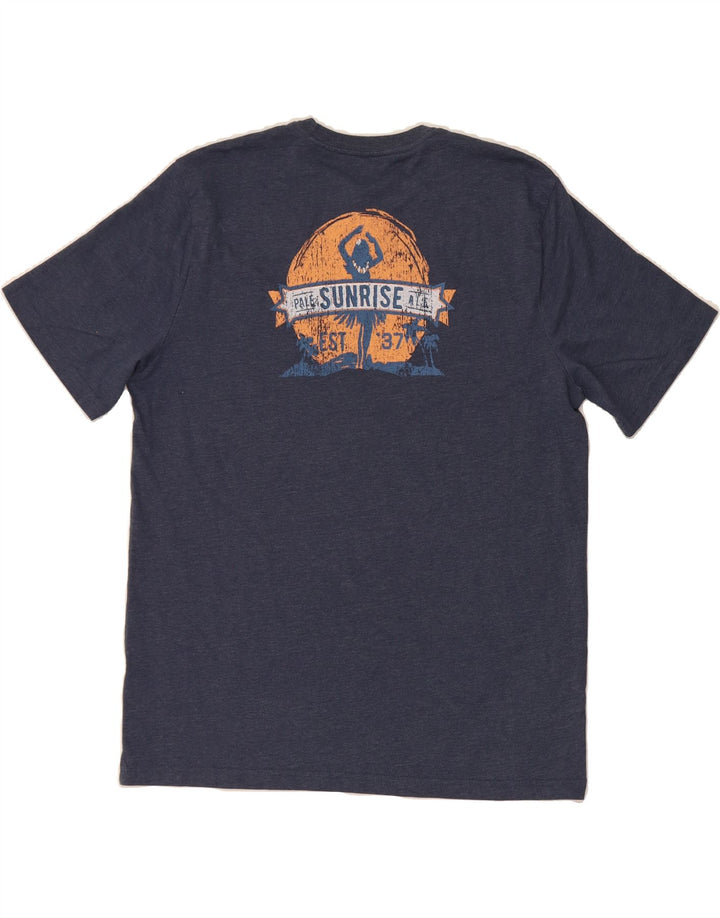 IZOD Mens Relaxed Fit Graphic T-Shirt Top Large Navy Blue Vintage Izod and Second-Hand Izod from Messina Hembry 