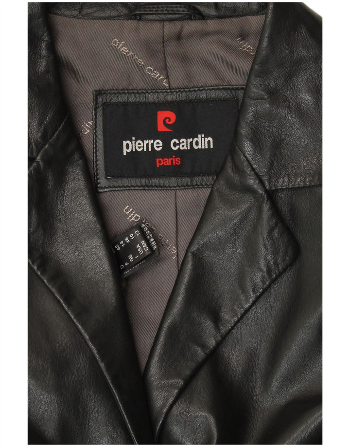 Jachetă blazer pentru femei Pierre Cardin cu 3 nasturi UK 14, mare, neagră
