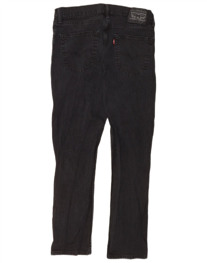 Blugi slim pentru bărbați Levi's W33 L30 bumbac negru
