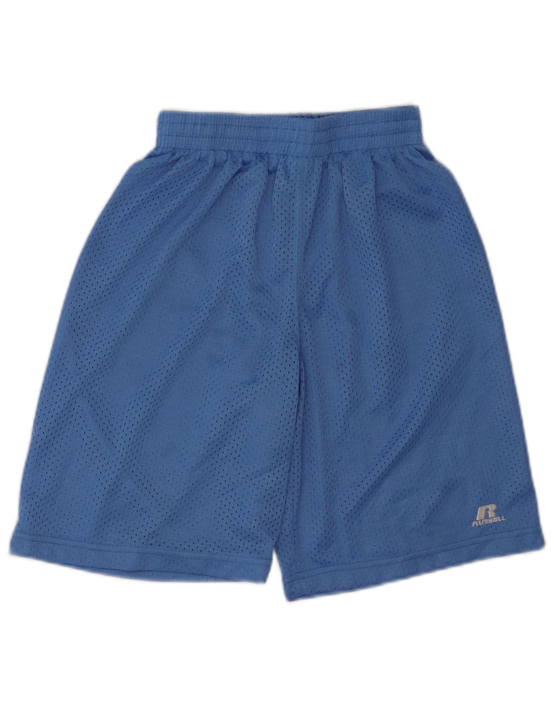Pantaloni scurți sport Russell Athletic pentru băieți 10-11 ani poliester albastru