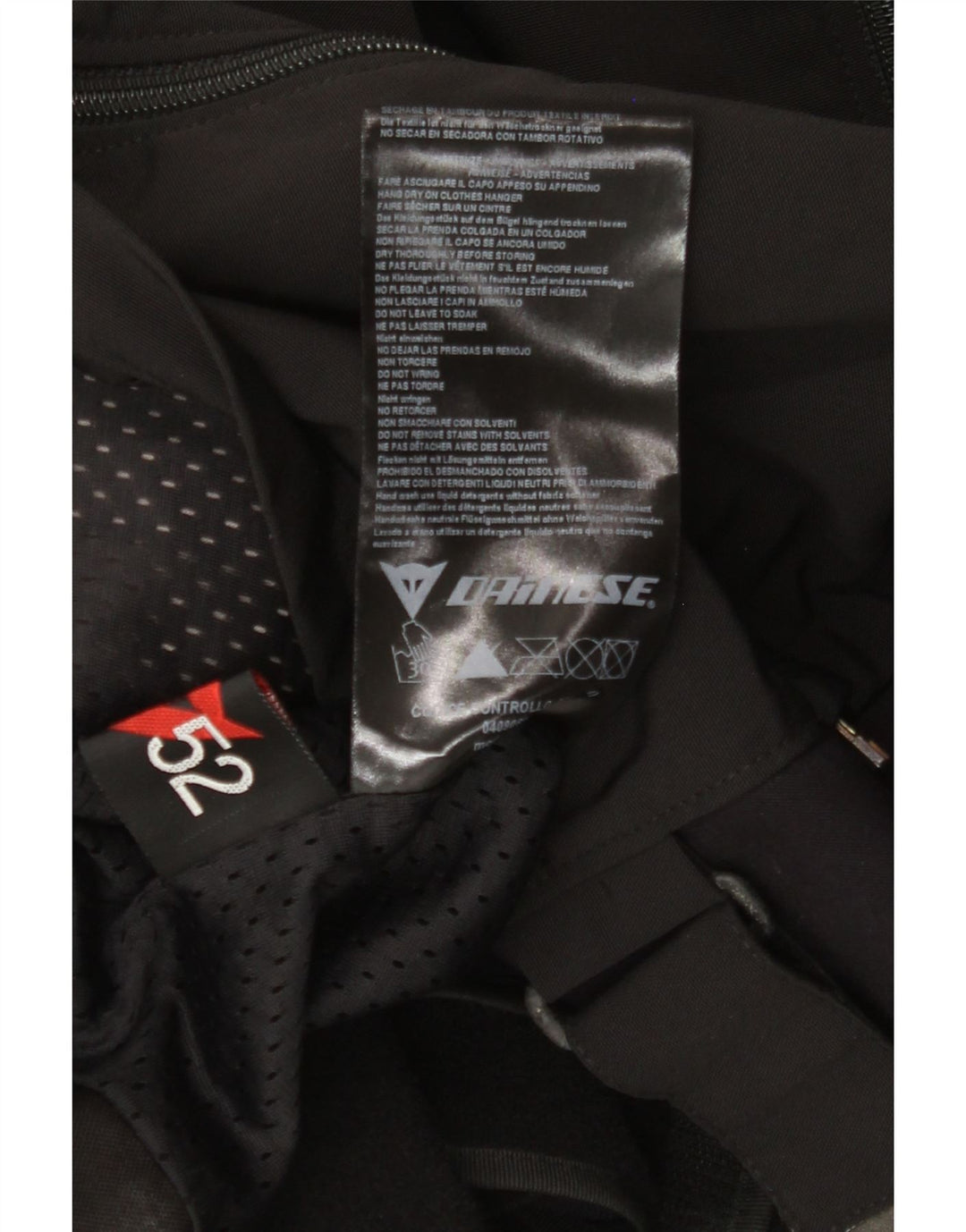 Jachetă Dainese pentru bărbați Racer Mărimea 52 Medium Black Colorblock Nylon