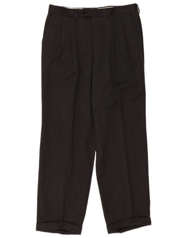 Pantaloni de costum pentru bărbați Cacharel IT 50 Large W34 L31 Gri