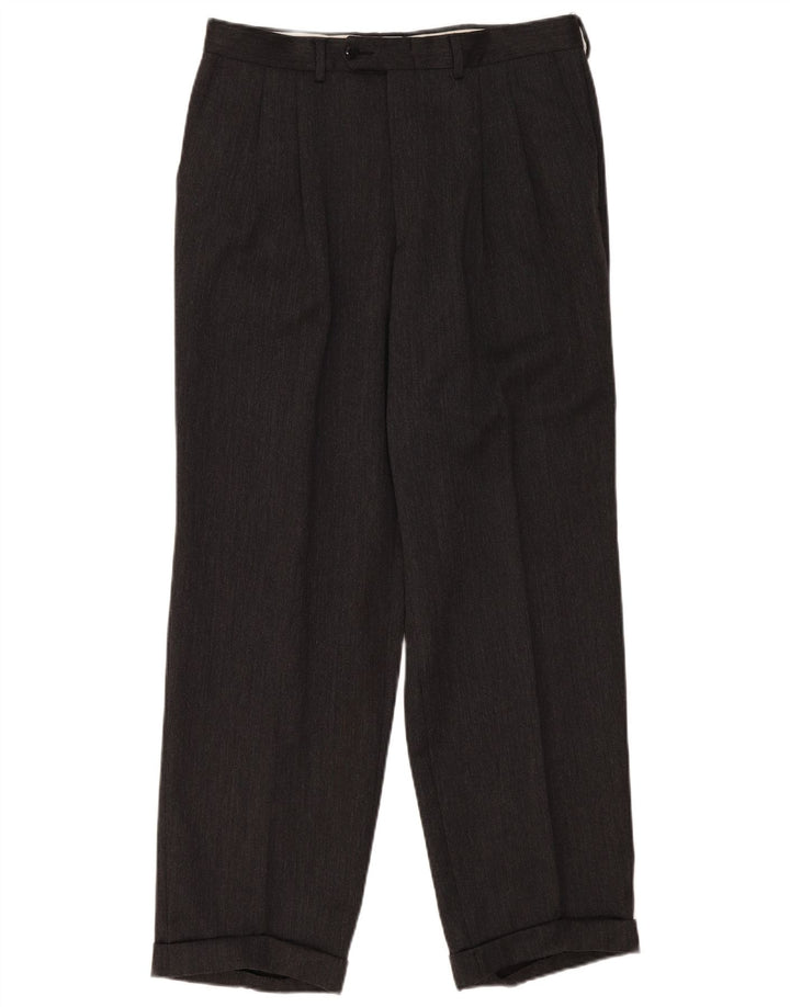 Pantaloni de costum pentru bărbați Cacharel IT 50 Large W34 L31 Gri