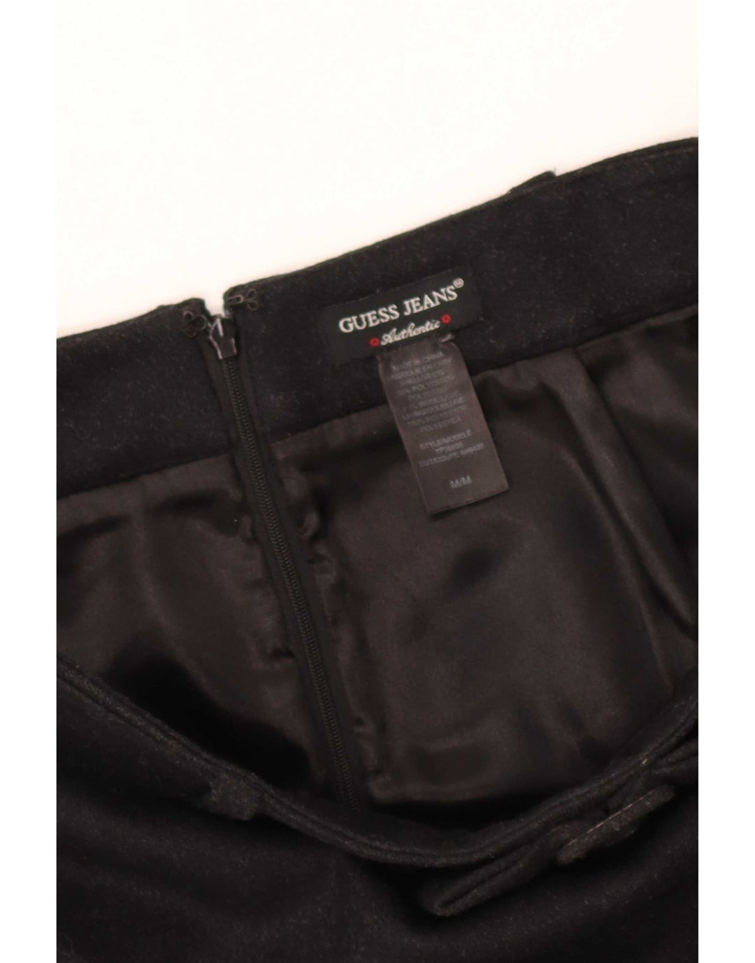 Fusta creion pentru femei Guess Medium W30 Poliester negru