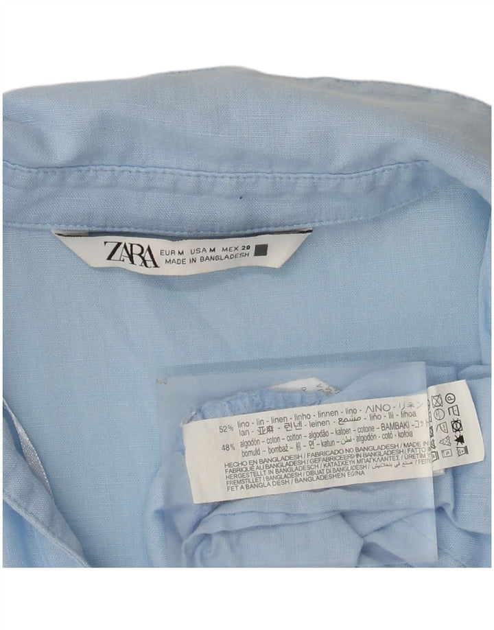 Rochie pentru femei Zara UK 14, in albastru mediu