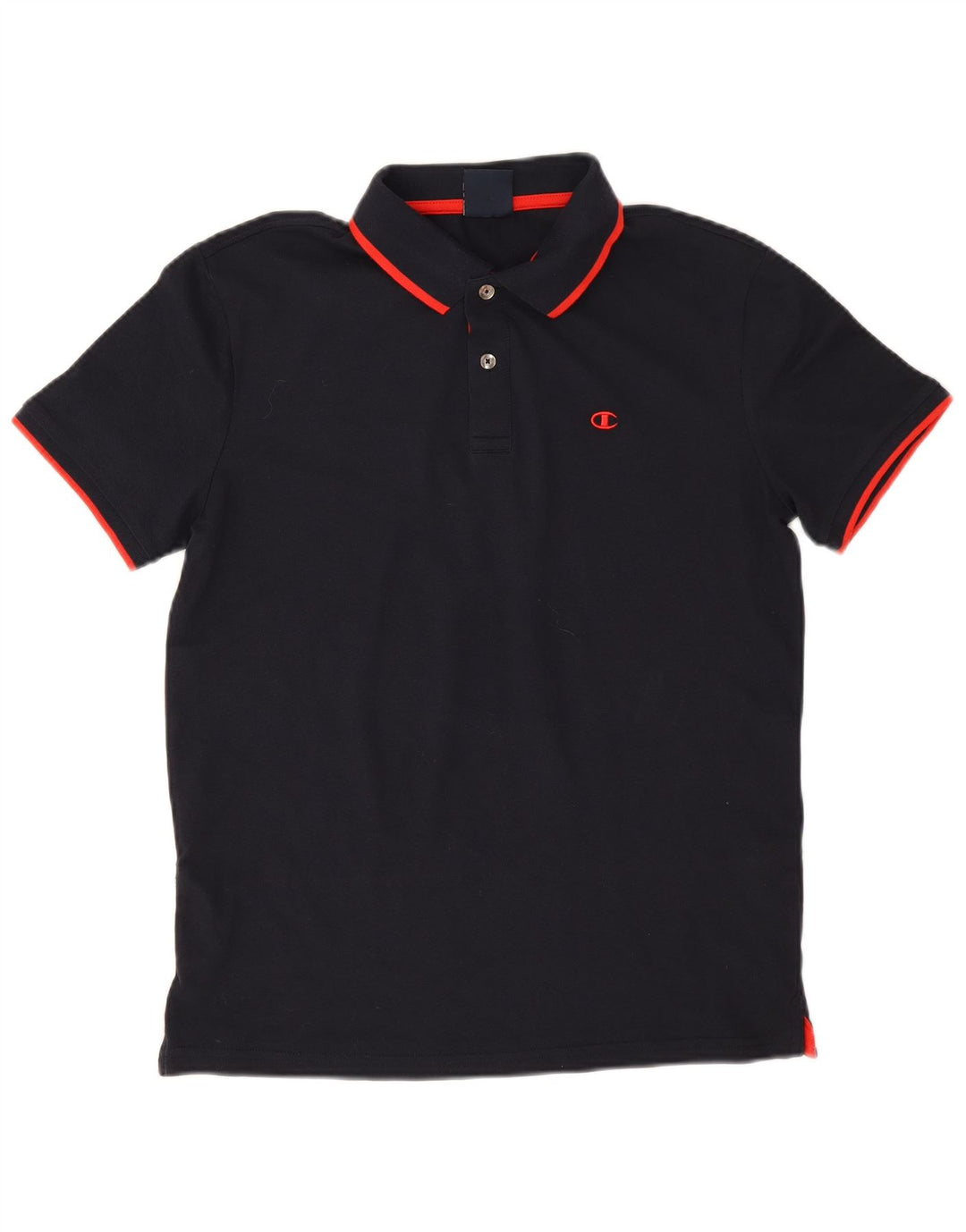 Tricou polo Champion pentru bărbați, bumbac, albastru bleumarin mediu