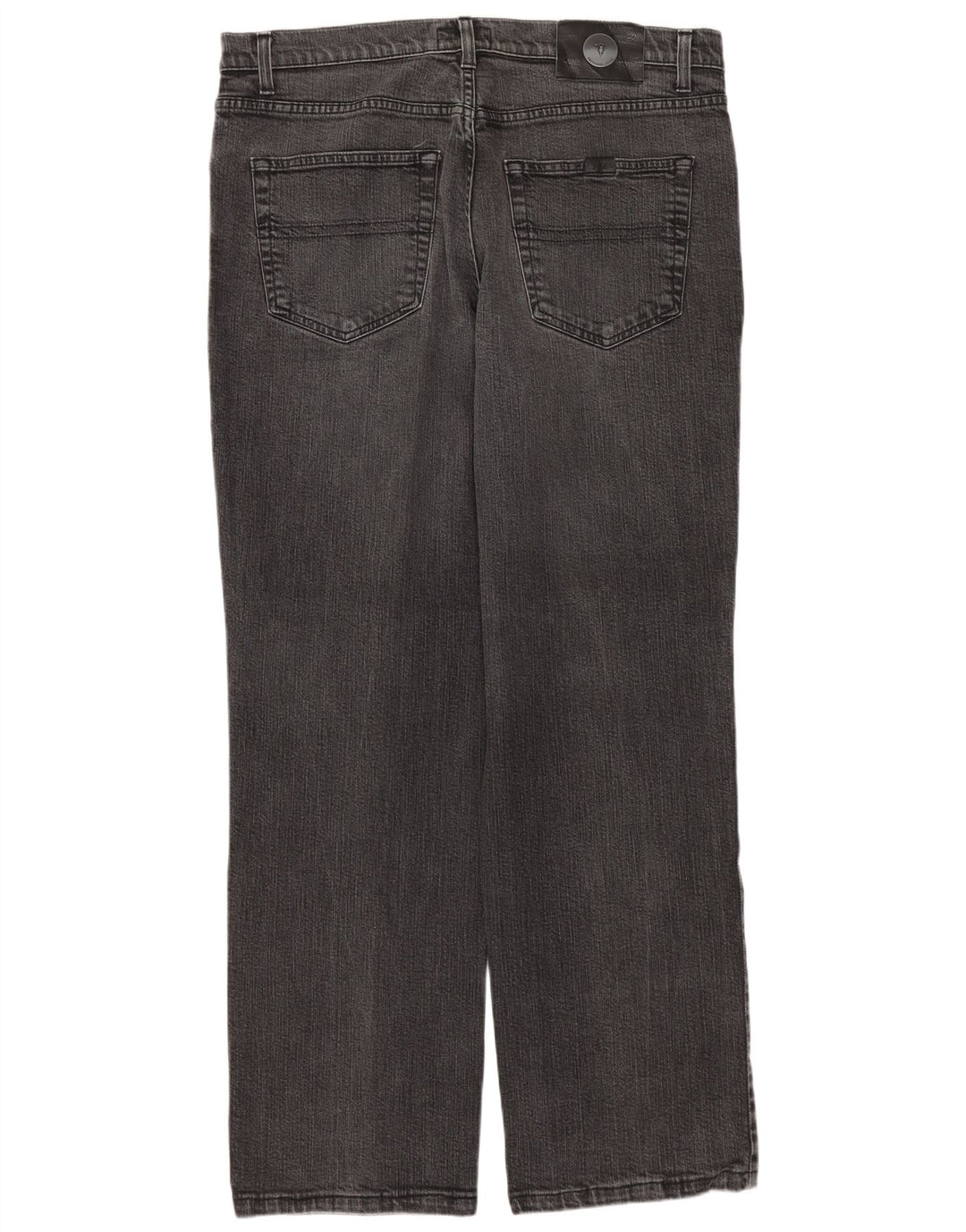 TRUSSARDI Blugi drepti pentru bărbați W36 L29 bumbac gri