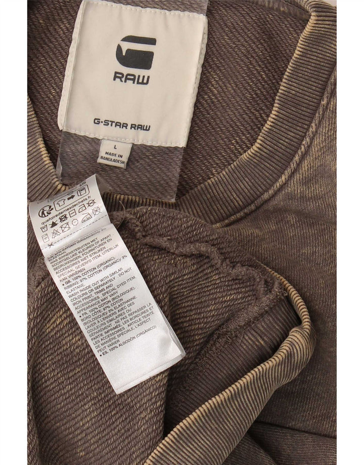 Tricou pentru bărbați G-Star Top mare bumbac gri