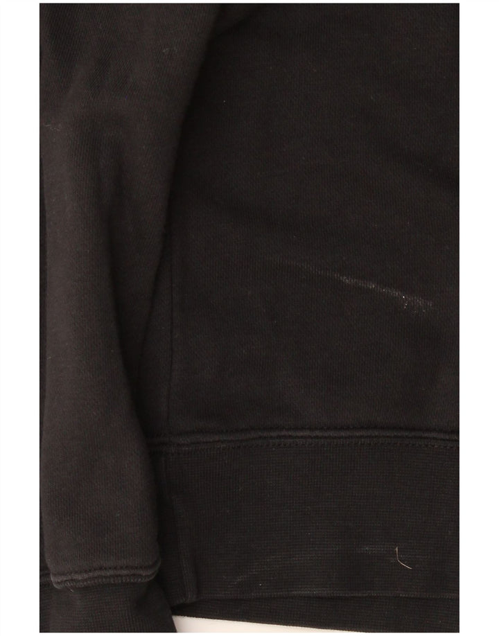 Pulover supradimensionat pentru femei Nike UK 10 Bumbac negru mic