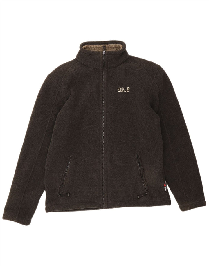 Jachetă fleece pentru bărbați JACK WOLFSKIN UK 40/42 mare poliester gri