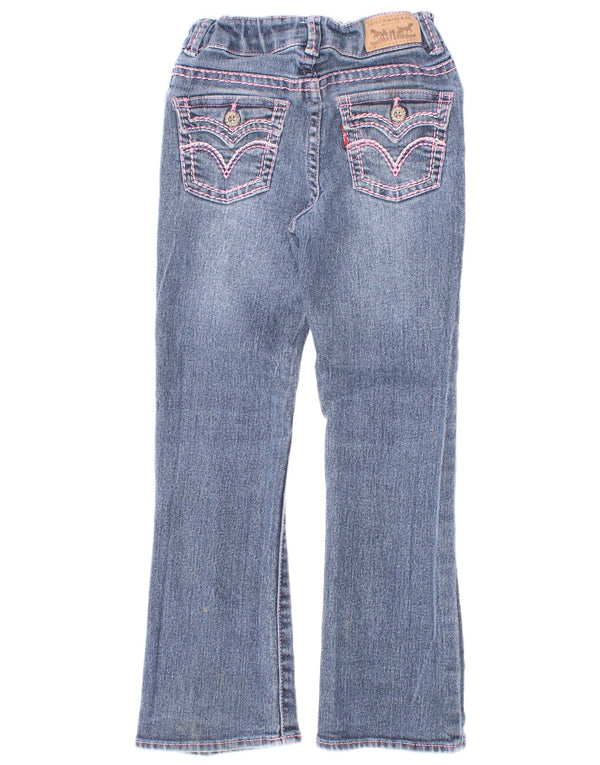 Blugi Bootcut Fete Levi's 5-6 Ani W20 L19 Albastru Ramie