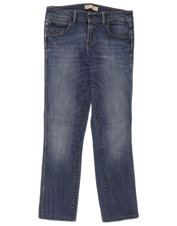 Blugi slim dama Zara EU 38 Mici W28 L27 Albastru