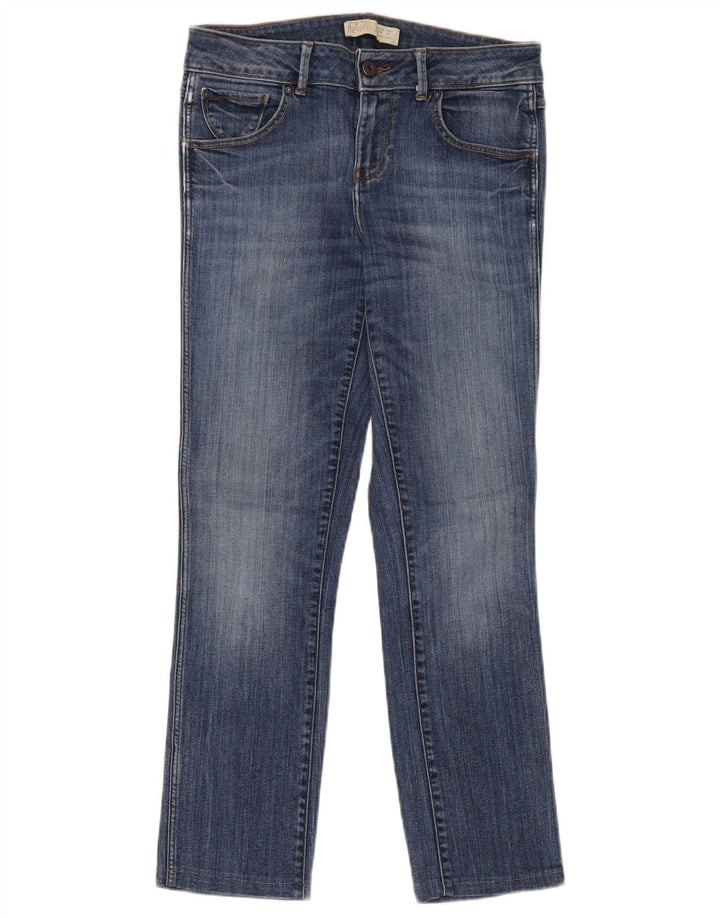Blugi slim dama Zara EU 38 Mici W28 L27 Albastru