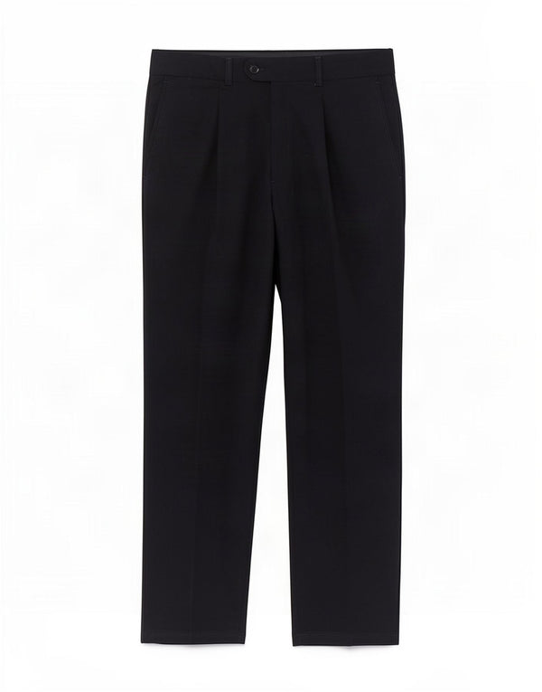 Pantaloni de costum pentru bărbați Zara EU 42 L32 L31 Lână neagră