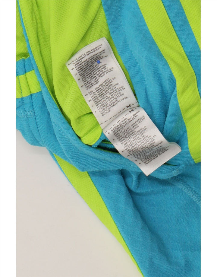 Pulover Adidas pentru femei UK 14 Medium Blue Poliester