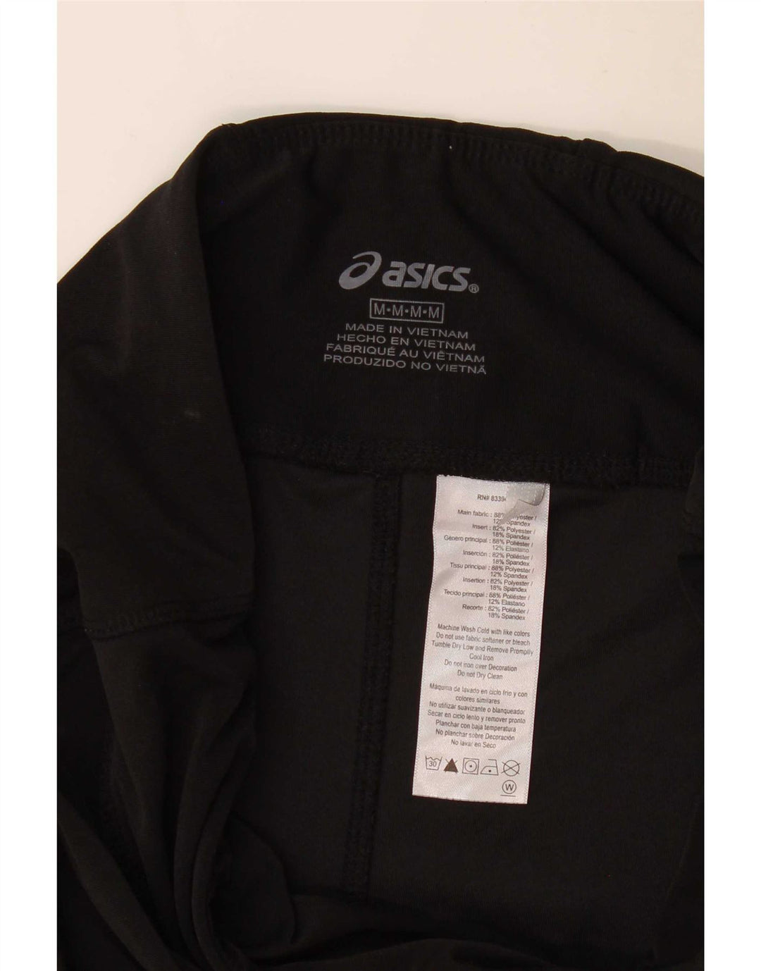 Leggings pentru femei Asics UK 12 Poliester mediu negru