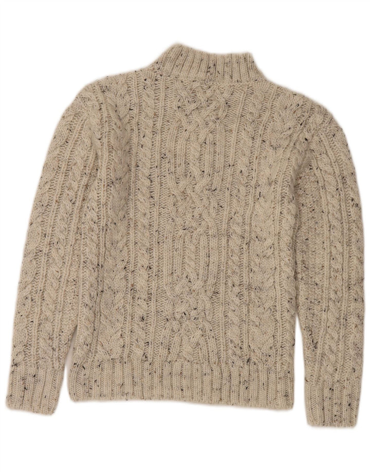 Pulover cu gât țestoasă pentru femei Marks & Spencer UK 8 Small Off White