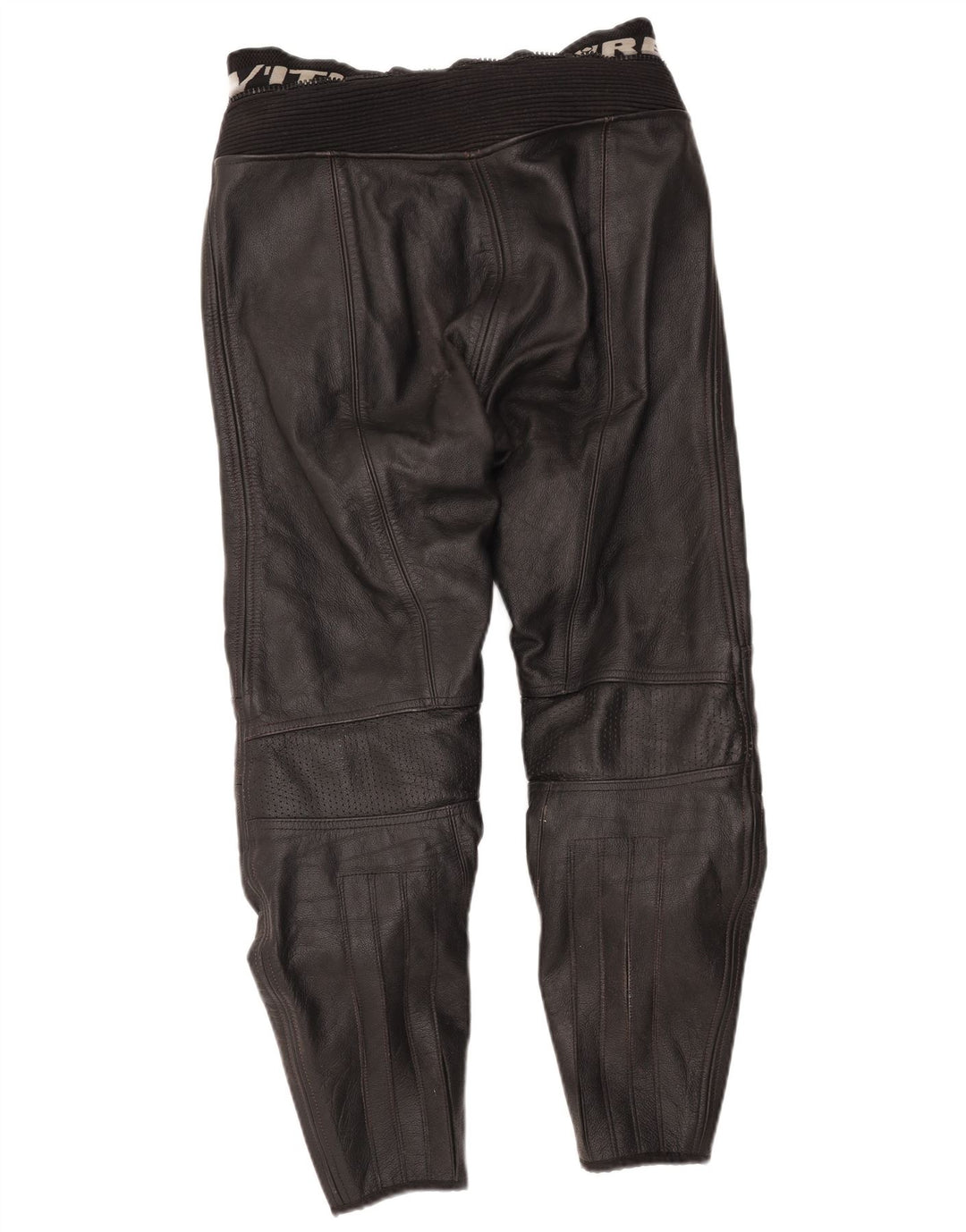Pantaloni motociclisti din piele pentru bărbați Rev'it IT 48 Medium W30 L29 Piele neagră