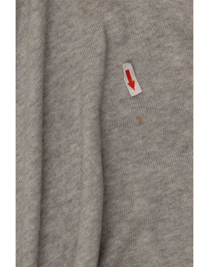White Stuff Pulover cu gât de barcă pentru femei UK 12 Medium Gri Colorblock