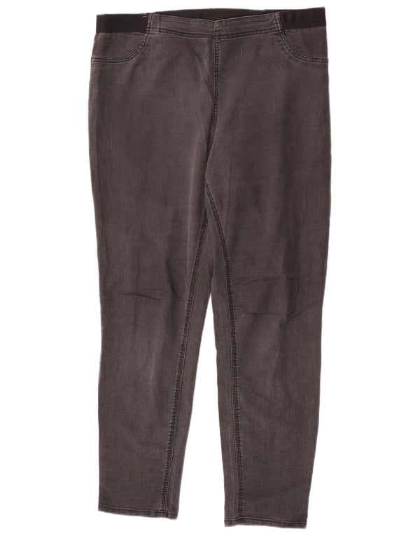 Blugi subțiri cu autograf pentru femei Marks & Spencer UK 20 2XL W40 L30 bumbac negru