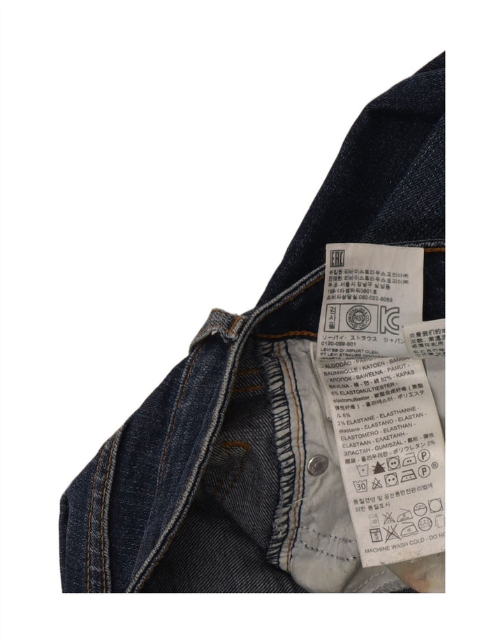 Blugi drepti 714 Levi's pentru femei L23 L33 Bumbac albastru
